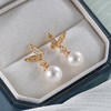 子佩集S925银珍珠耳钉【E0749】镀金2401 商品缩略图2