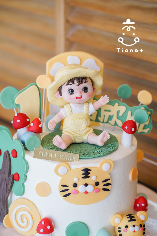 虎虎生威-老虎蛋糕-属虎蛋糕 商品图0