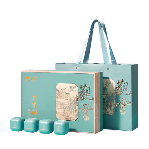 黑枸杞青海大果高档礼盒补品营养品包装批发代发年货节送长辈领导 商品图1