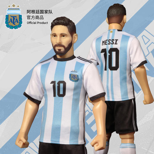 阿根廷国家队官方商品丨BBTOYS玩具梅西珍藏限量手办足球迷潮玩 商品图2