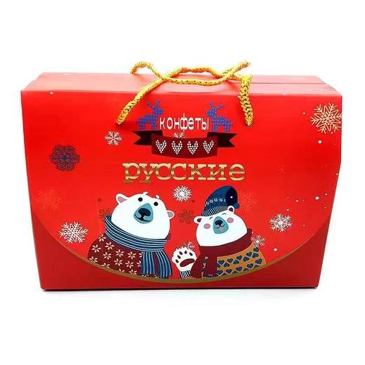 【新年糖果】新年糖果喜糖俄罗斯混合糖礼盒装2斤装250g*4袋礼盒装 【中欧班列精选】 商品图10