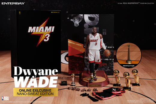 ENTERBAY 湖人队 德怀恩韦德 收藏手办 1/6 商品图1
