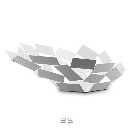 ALESSI/几何果篮客厅家用金属水果盘镂空茶几装饰创意摆件送礼 商品图2
