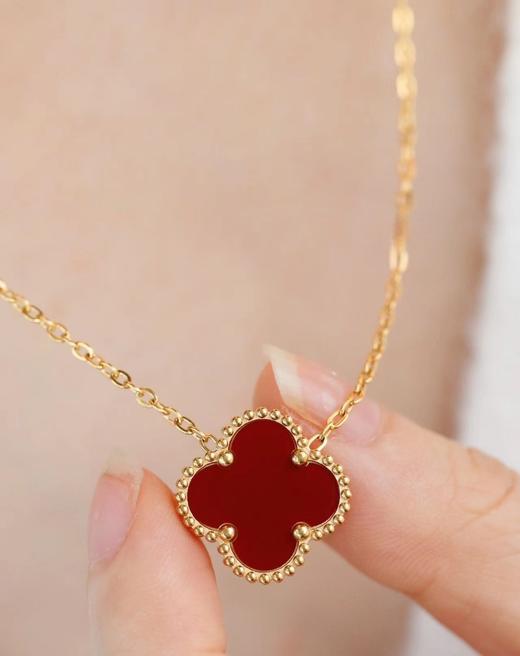 宏运五花四叶草手链 四叶草鸿运项链 耳钉  商品图8