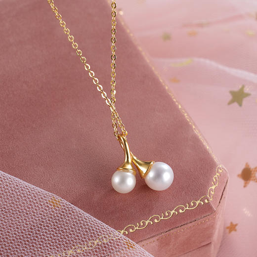 子佩集S925银珍珠吊坠【JYDZ079】镀金(不含链)2401 商品图1
