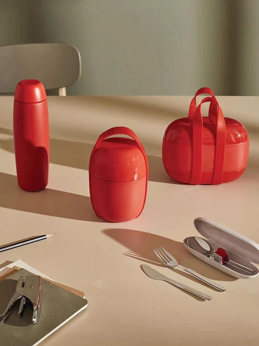 ALESSI/便当盒餐盒轻便午餐盒轻奢多功能饭盒学生工作 商品图0
