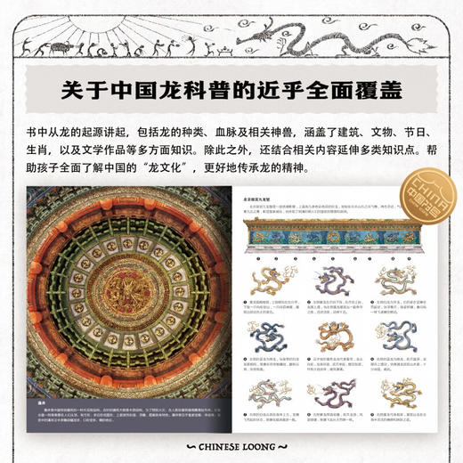 东方有龙 精装绘本一本关于中国龙的百科书 商品图1