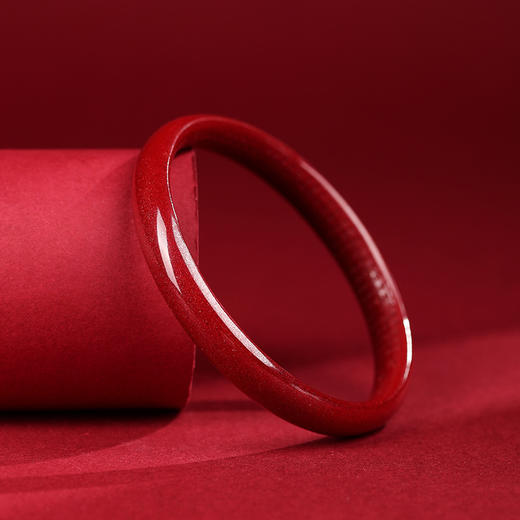 【古法雕琢❗️朱砂帝王砂内心经手镯】传承古法雕琢❗️紫金砂女真品镯子名族风妈妈手环情人节礼物新年礼盒年货礼盒 商品图1