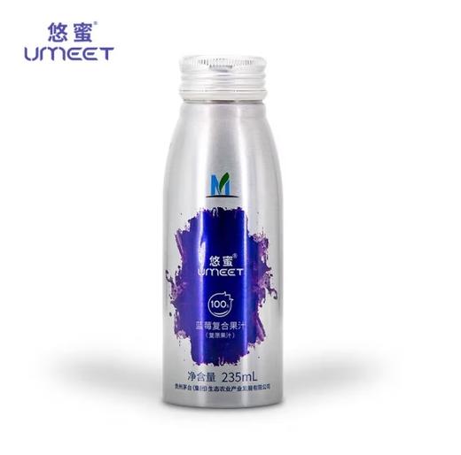 悠蜜蓝莓复合果汁100% 商品图5