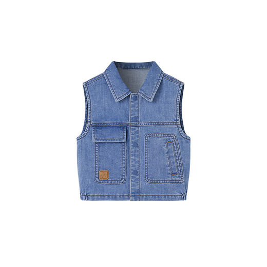 【商场同款】英氏童装牛仔马甲男宝春夏百搭背心马甲新款Z 商品图4