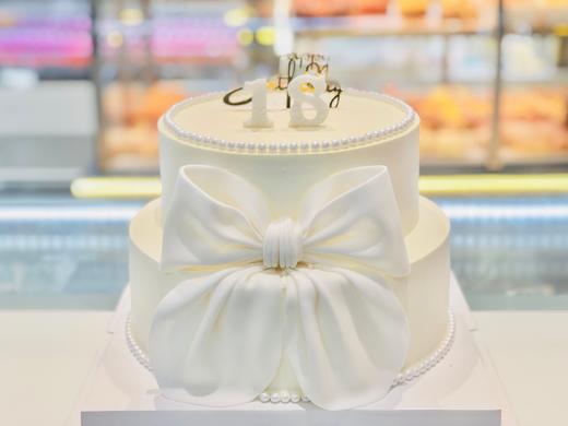 翻糖白蝴蝶结 商品图0