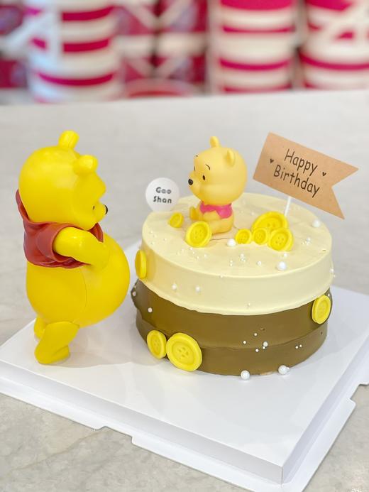 大肚子维尼熊蛋糕 商品图0