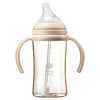 babycare歪头仿母乳系列PPSU奶瓶240ml-砂麦米-L 商品缩略图0