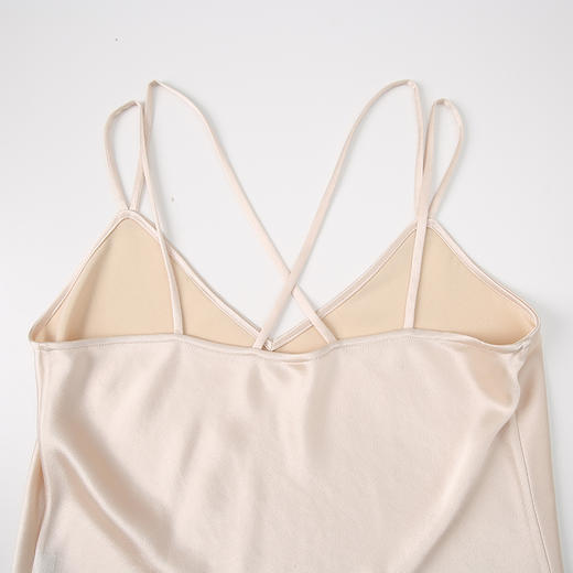 EITIE爱特爱夏季新款纯色百搭显瘦吊带内搭小背心小上衣7713406 商品图2