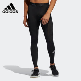 4.8折【自营】adidas/阿迪达斯  健身裤男裤新款运动裤跑步训练紧身裤长裤 GM5036