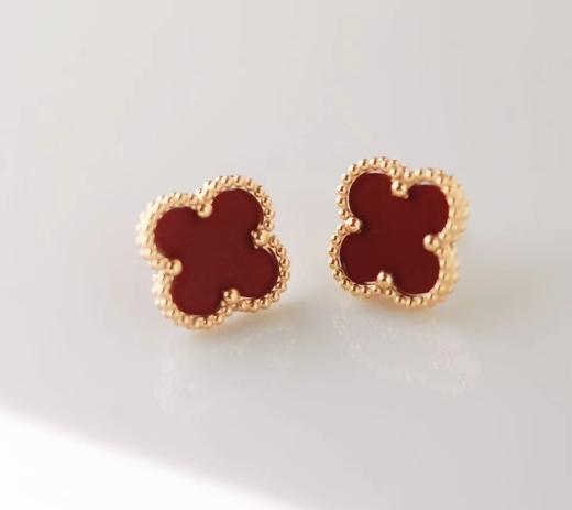 宏运五花四叶草手链 四叶草鸿运项链 耳钉  商品图3