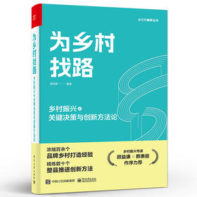 为乡村找路 乡村振兴之关键决策与创新方法论 整县推进创新方法书籍 顶层设计产业谋划乡村运营文化创新书籍 莫问剑