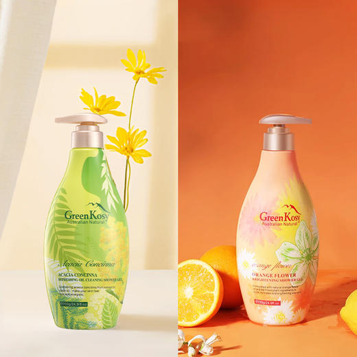 绿色溪谷 茶树舒爽/亮肤沐浴露 700ml 商品图1