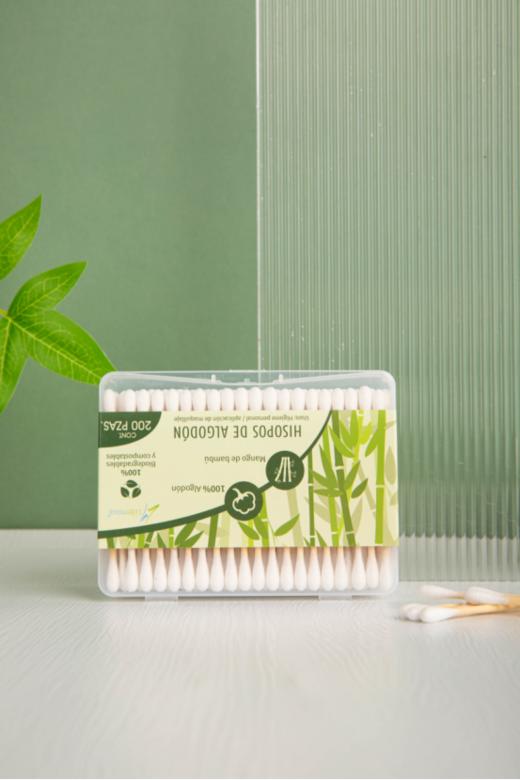 🔥【外贸出口棉签5盒（1000支）】 ✅无荧光剂，无有害物质，安心陪伴.处理伤口⭕、宝宝清洁等更放心 商品图0