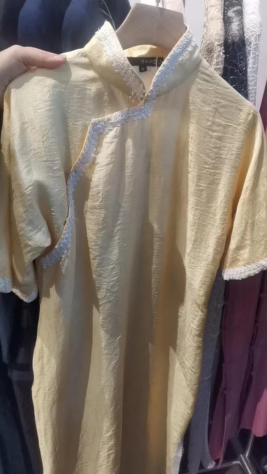 漫物记包边旗袍Q1044 商品图0