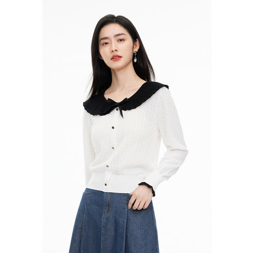 【特惠不退货】诗凡黎秋针织衫3E8131501 商品图0