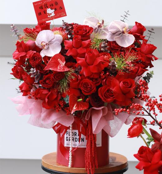 年宵花鲜花抱抱桶 商品图1