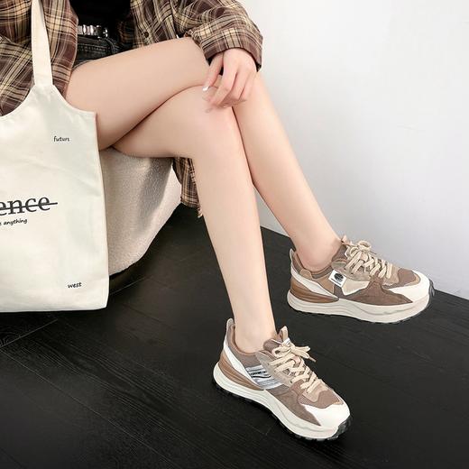 ZHR休闲鞋女鞋2024春季新款时尚百搭减龄清透网面厚底舒适女鞋 商品图10