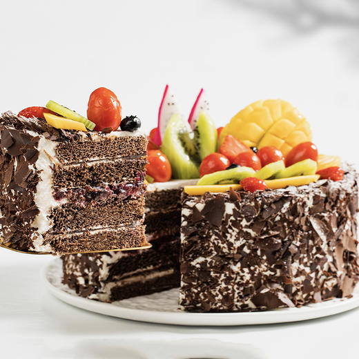 【森林果乐】巧克力蛋糕，多样鲜果融合巧克力 经典美味（上海幸福西饼蛋糕） 商品图2