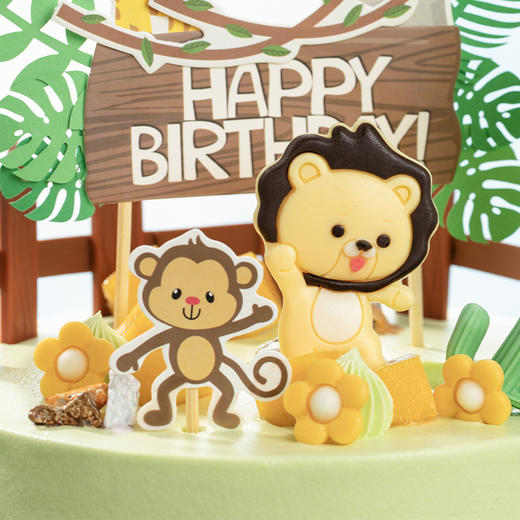 【99%小孩都喜欢】童趣森林蛋糕，欢迎加入森林派对（1P159.9/2P179.9） 商品图2