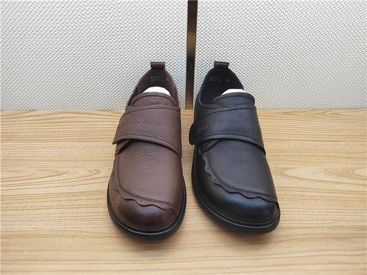 豪行秋冬新款22372205真皮复古休闲低跟女鞋 商品图1