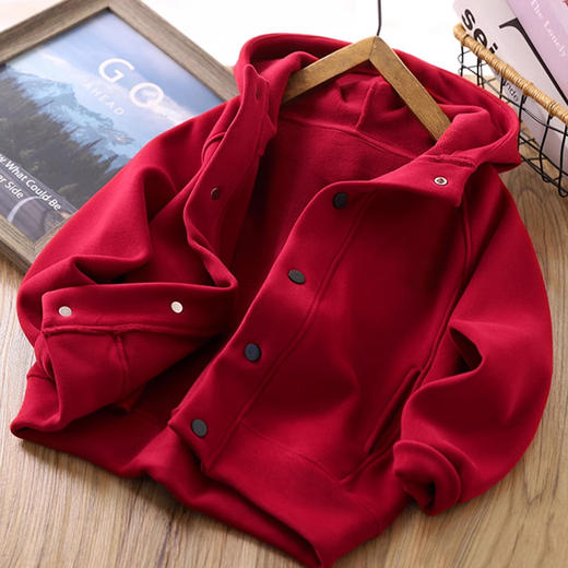 裁缝学苑TQ107男童加绒外套纸样儿童新款防风保暖风衣童装上衣版型图纸 商品图3