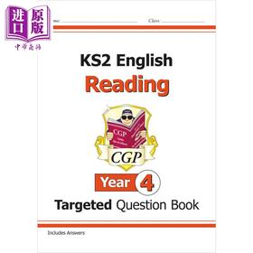 【中商原版】英国CGP KS2 English Targeted Question Book: Reading - Year 4