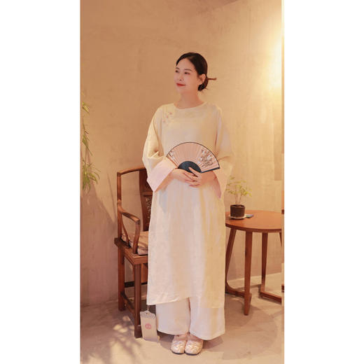 【春思系列】荷叶边马甲（24704148-十样锦） 商品图4