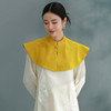 扶摇 黄色复古云肩2024新款国风披肩绝美圆领新中式上衣坎肩 商品缩略图1