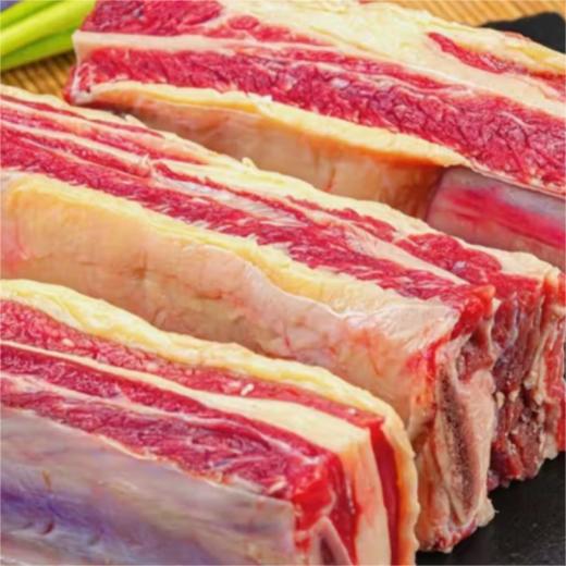 内蒙呼伦贝尔黄膘牛排块 1kg 商品图3