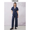 VIMAGE纬漫纪夏季新款显瘦大气时尚收腰连体裤女V2107736 商品缩略图5