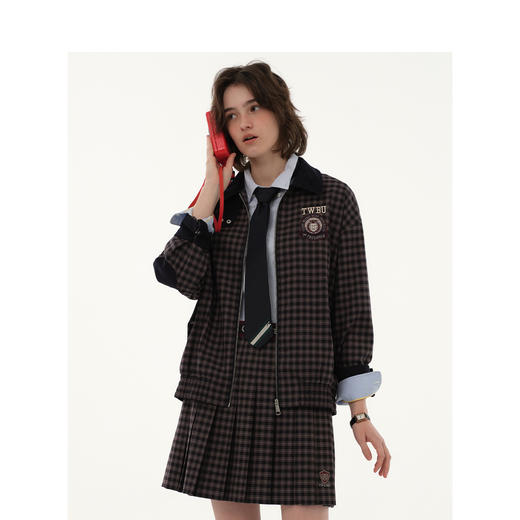 TeenieWeenie小熊字母条纹外套女春季外套TTJJ245204N 商品图2