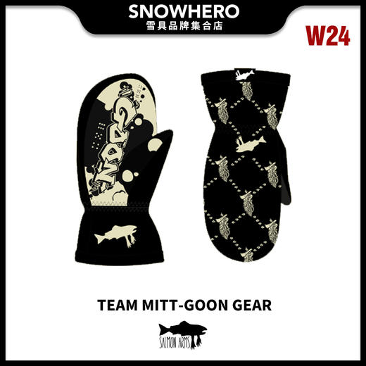2324 SALMON ARMS  Team Mitt 滑雪手套 商品图0