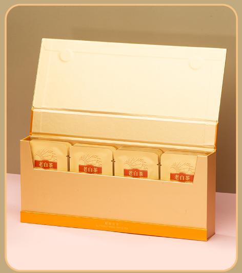 中茶 5725 2022年条装饼干茶寿眉老白茶100g（五年老白茶） 商品图1