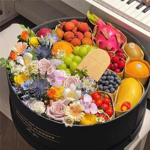 精品高端鲜果花盒【大吉大利】 商品图9