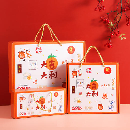 新春礼盒 | 大吉大利&柿柿如意新年碗筷 国潮韵味 釉下彩工艺 安全环保 创意陶瓷碗 商品图4