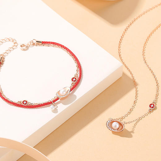 【小元宝】S925银贝母元宝项链【JHY-N001424M】 商品图1