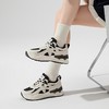 ZHR老爹鞋女2024春季新款百搭休闲松糕底耐磨低帮撞色拼接厚底休闲鞋 商品缩略图1