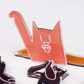 Kiera Ye by 趁早百变猫猫冰箱贴可爱创意卡通高颜值装饰磁吸贴