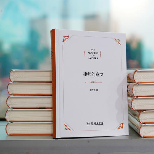 《律师的意义》 章敬平著  商务印书馆  一本针对青年律师学习的工具书 商品图3