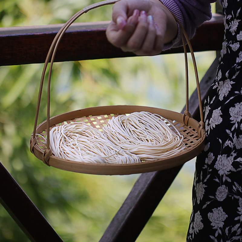 优选新品|逢食 千岛湖手工日晒面1275g/盒  10min久煮不烂，食面咔嚓弹牙之感！