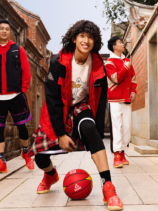 匹克运动加绒连帽风衣早春2024新款户外F2241042/F2241071 商品图2