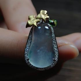 【福挂】翡翠福瓜项坠