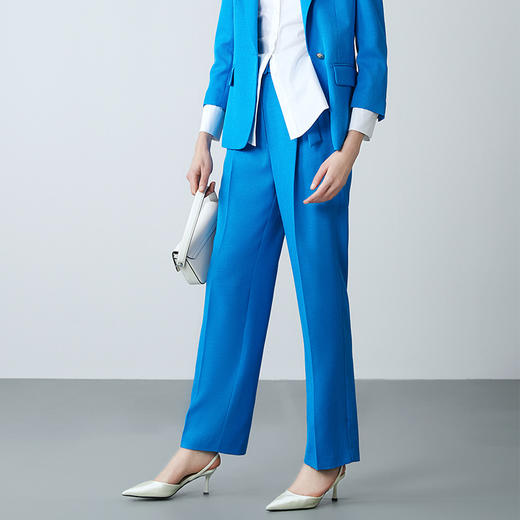 EITIE爱特爱春季新品高腰修身干练裤子7705419 商品图3