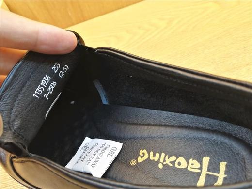 豪行秋冬新款11351936纯皮牛皮商务休闲男鞋单鞋 商品图4